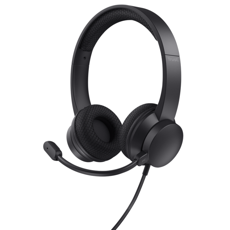 Micro Casque Filaire Trust Ayda USB Pour PC