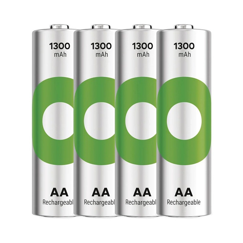 Piles Rechargeables GP 1.2V AA 1300mAh