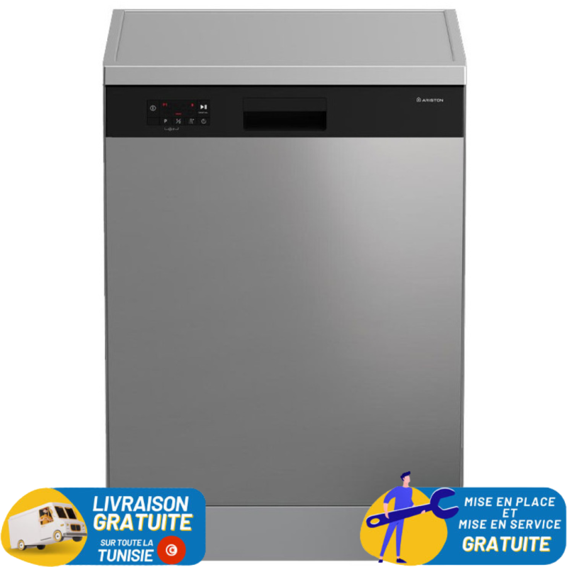Ariston 13 COUVERTS INOX DFN436X