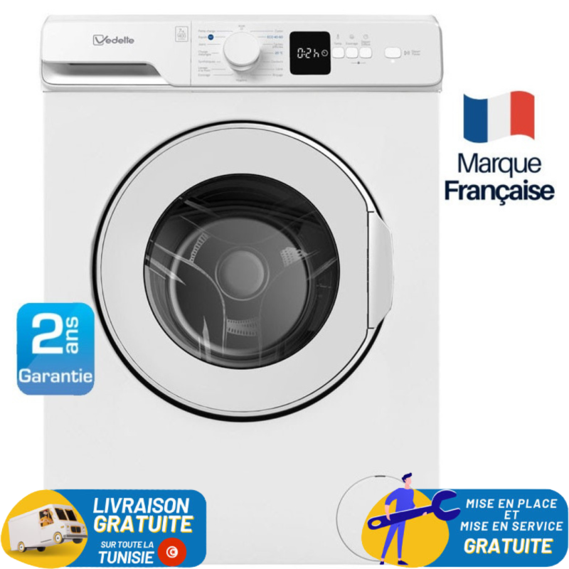 VEDETTE 7KG 1400 tr min LFV274W