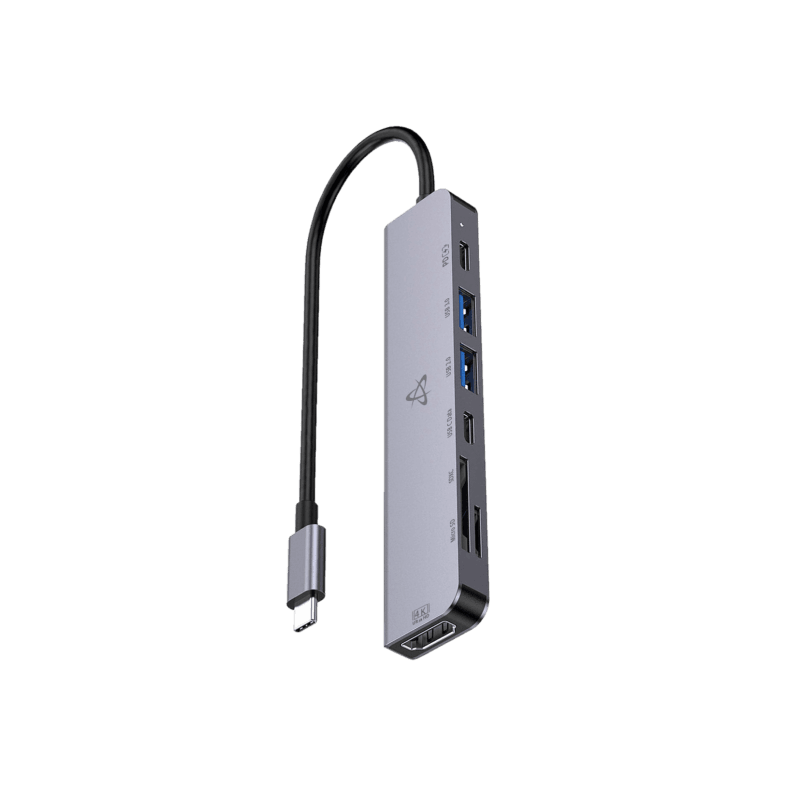 Hub SBOX 7en1 USB-C H-999