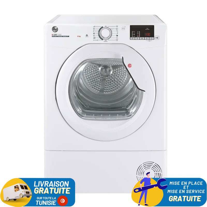 SECHE LINGE HOOVER A CONDENSATION 8KG