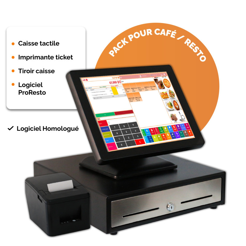 Solution pour Café & Réstaurant ASM I3 15"