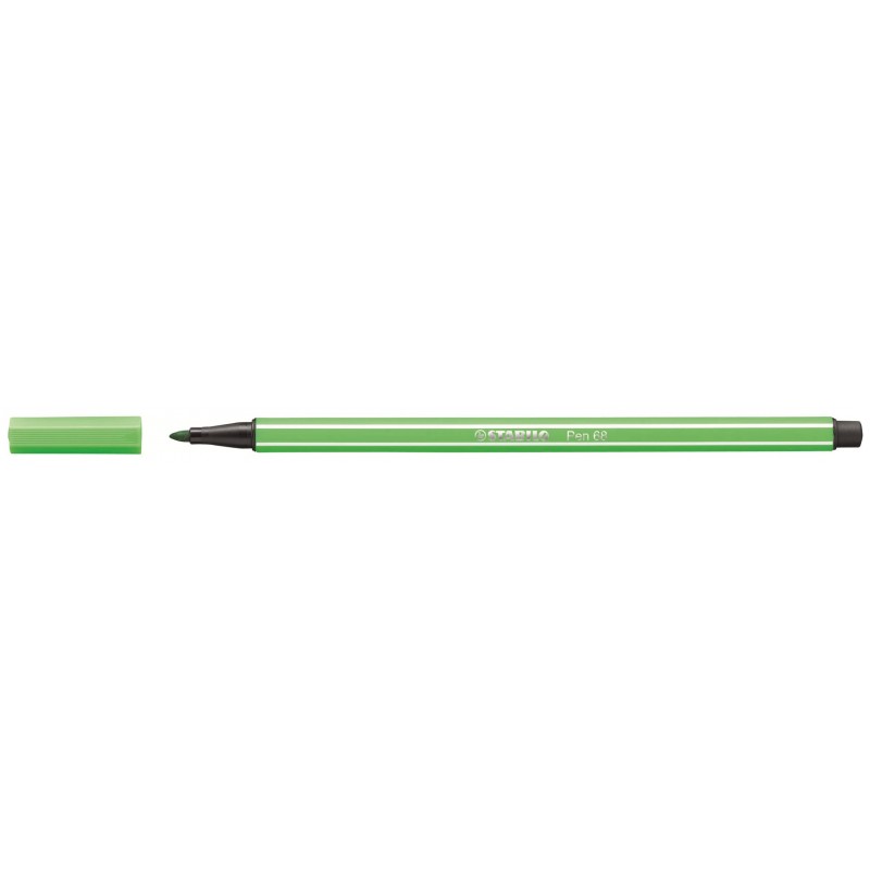 Stylo feutre STABILO Pen 68 1 mm feuille