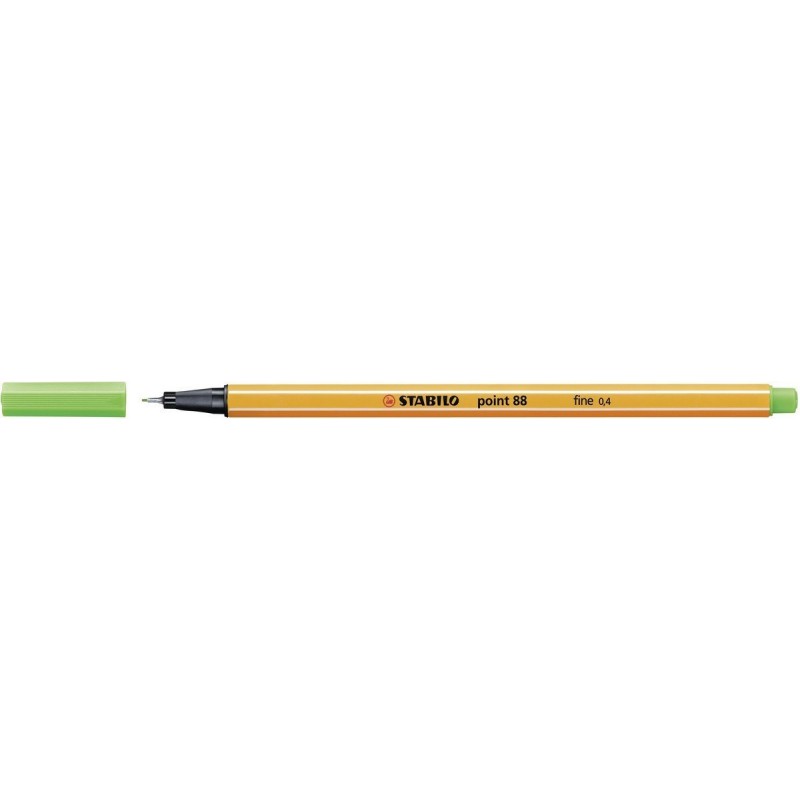 Stylo feutre STABILO Point 88 0.4 mm clair