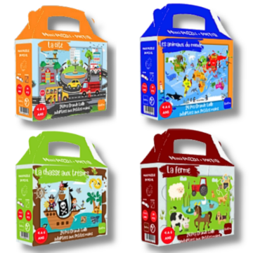 Puzzles éducatifs ludiques pour enfants Thèmes variés