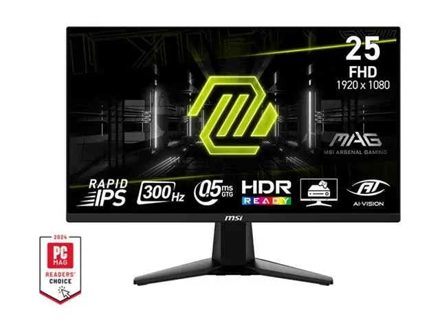 pc Gamer 24,5" IPS Full HD 300Hz 0.5ms