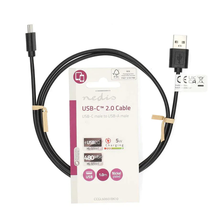 Unknown Câble USB 2.0 type-a vers USB type-c 2m