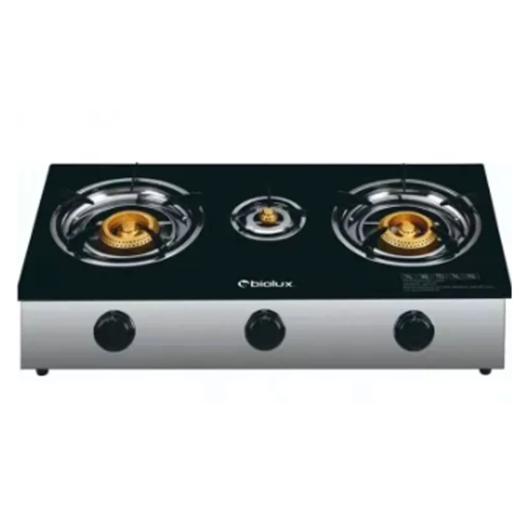 Gaz 3 feux Inox
