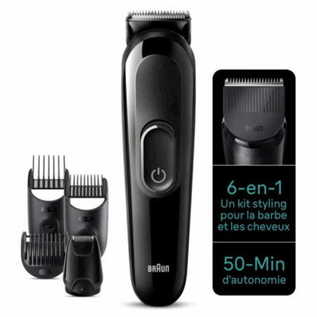 Braun Multifonctions 6 en 1 Rechargeable MGK3410