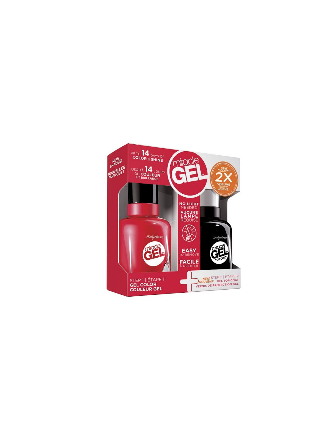 vernis couleur miracle gel & top coat n°470 sally hansen