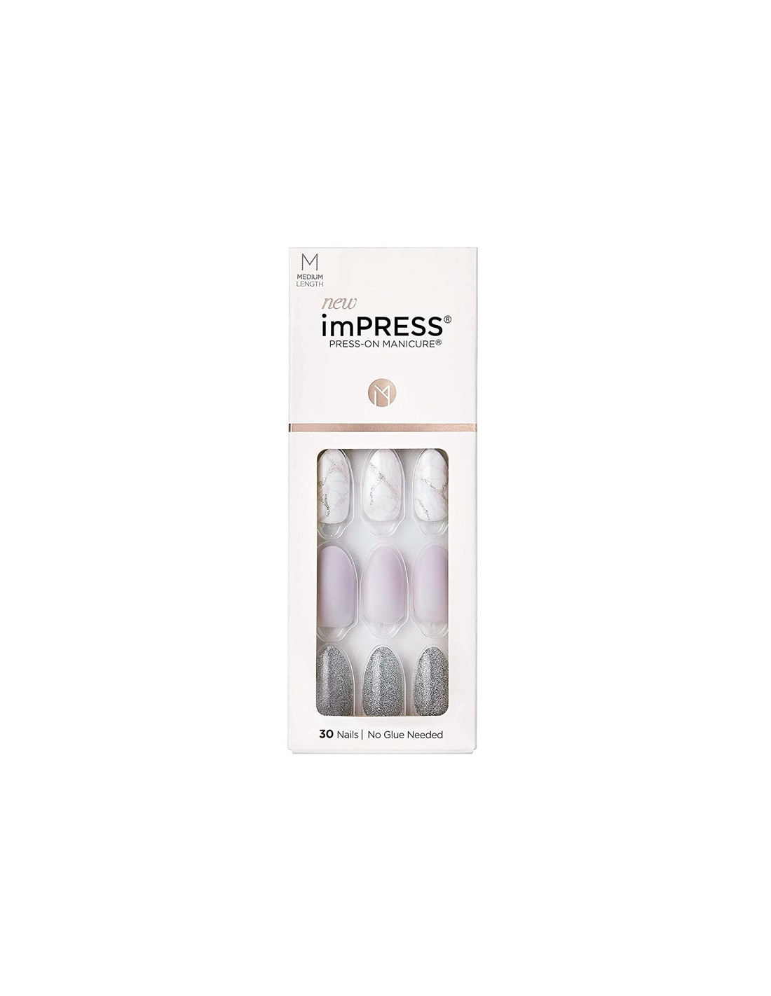 Faux ongles impress press-on manicure climb up kimm03c kiss new york