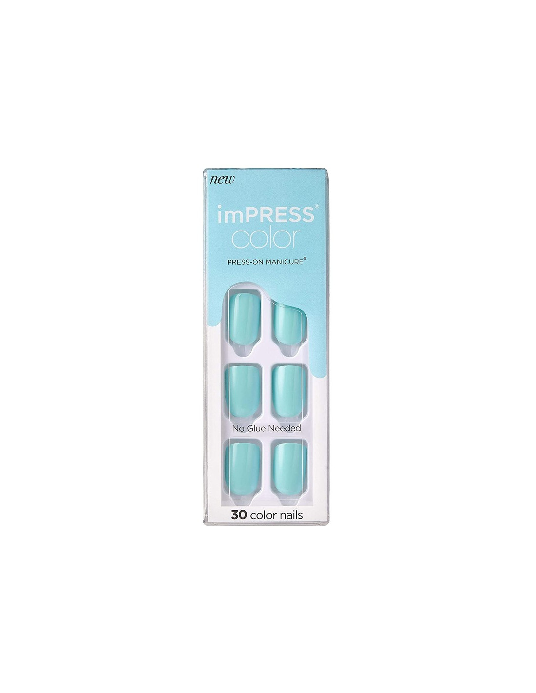 Faux ongles impress press-on manicure to be kimc008c kiss new york