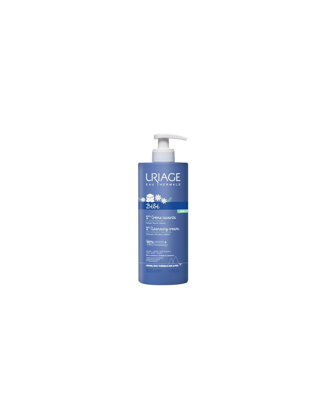 Uriage Bébé 1ère crème lavante visage & corps