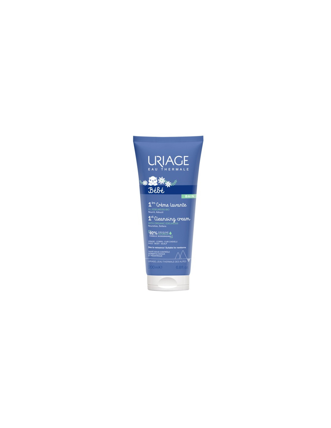 Uriage Bébé 1ère crème lavante visage & corps