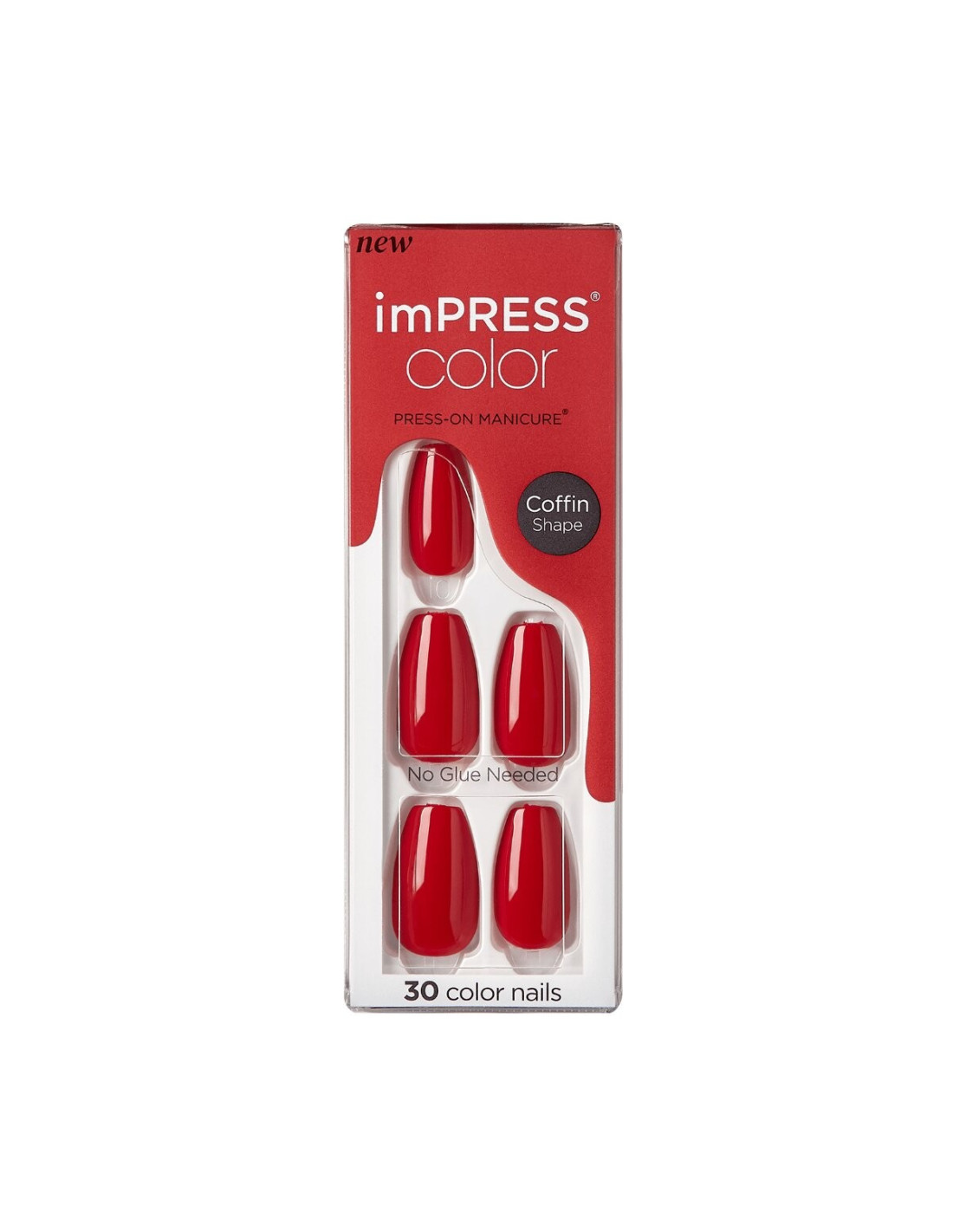 Faux ongles impress Reddy Not IMC510C Kiss new york
