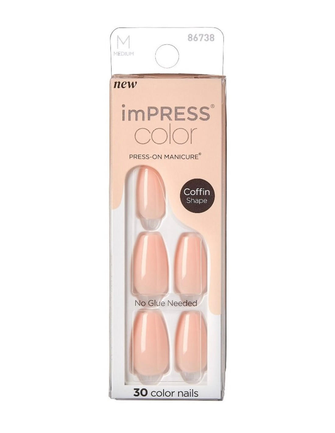 Faux ongles impress Bubble Kiss IMC505C Kiss New York