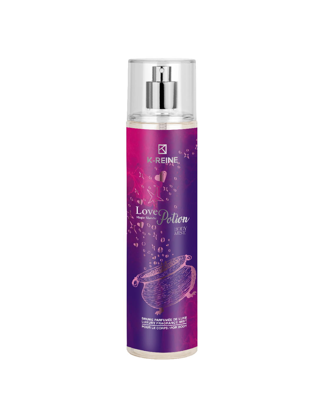 Brume de luxe cheveux corps love potion