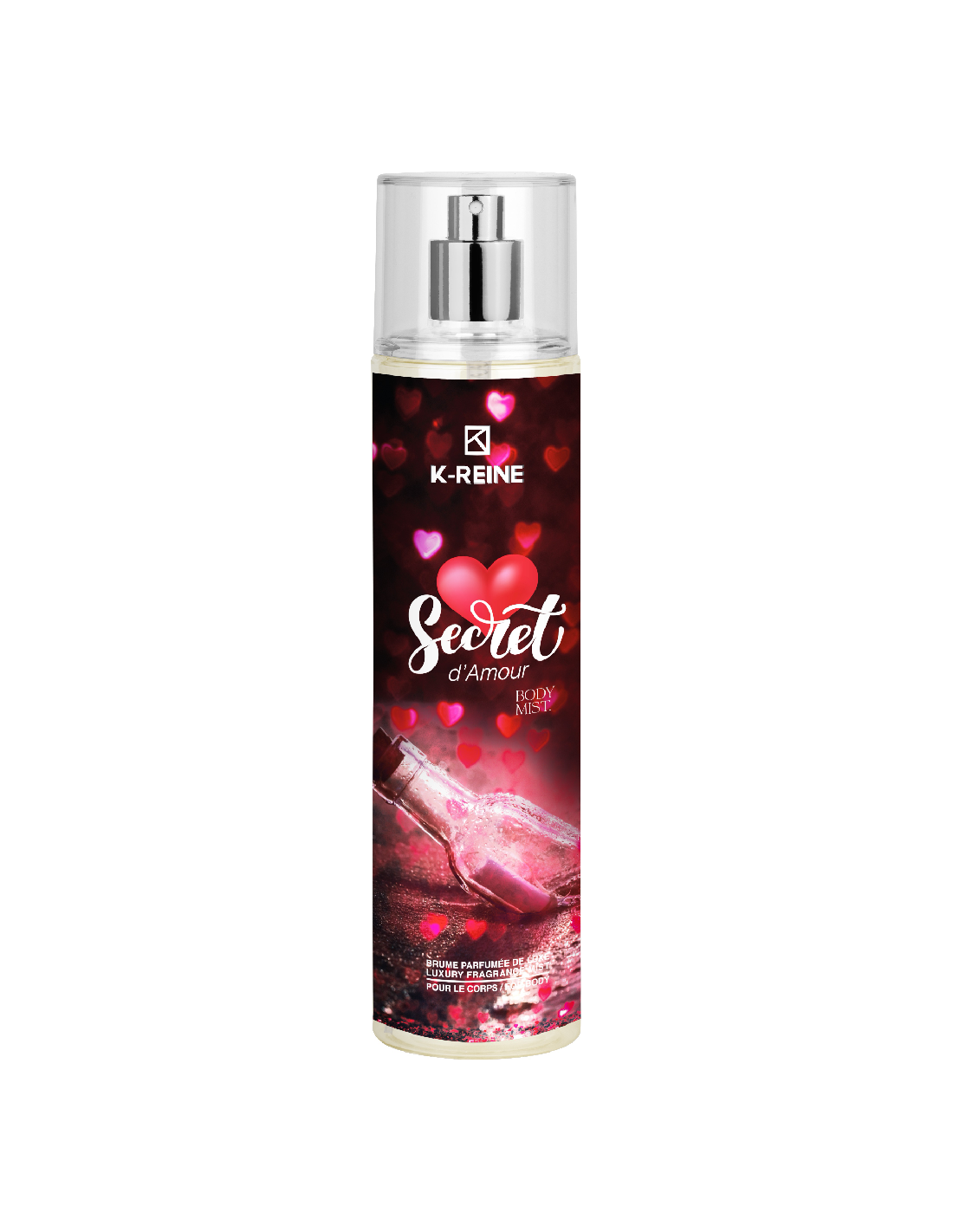 Brume de luxe cheveux corps secret d'amour