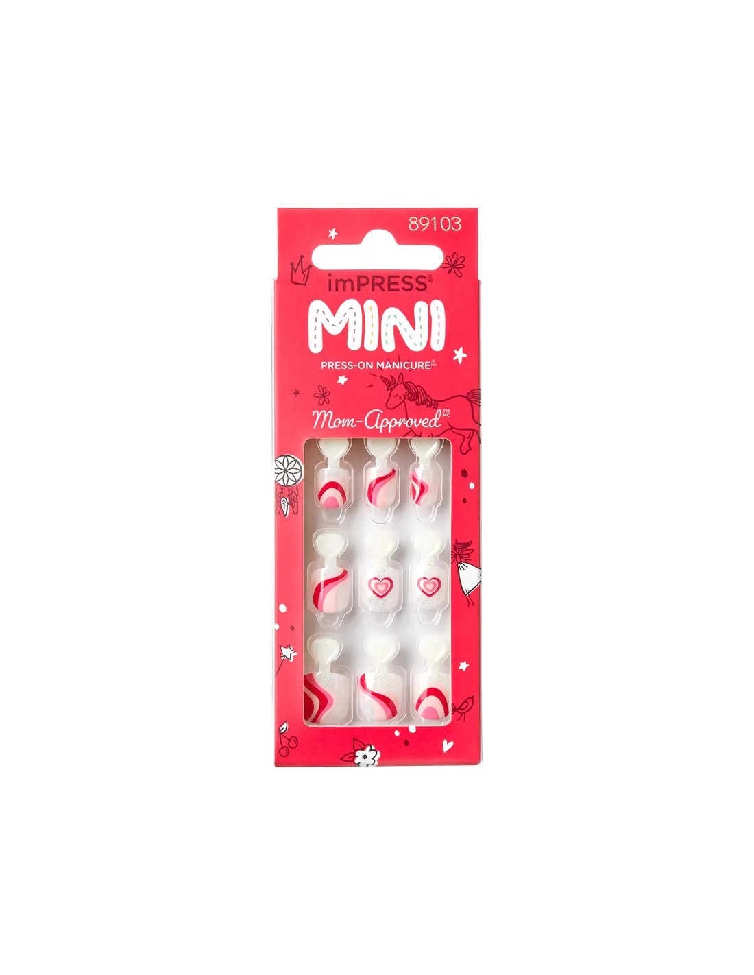 Kiss imPRESS Mini ongles à pression pour enfants Dream Big IMK17C