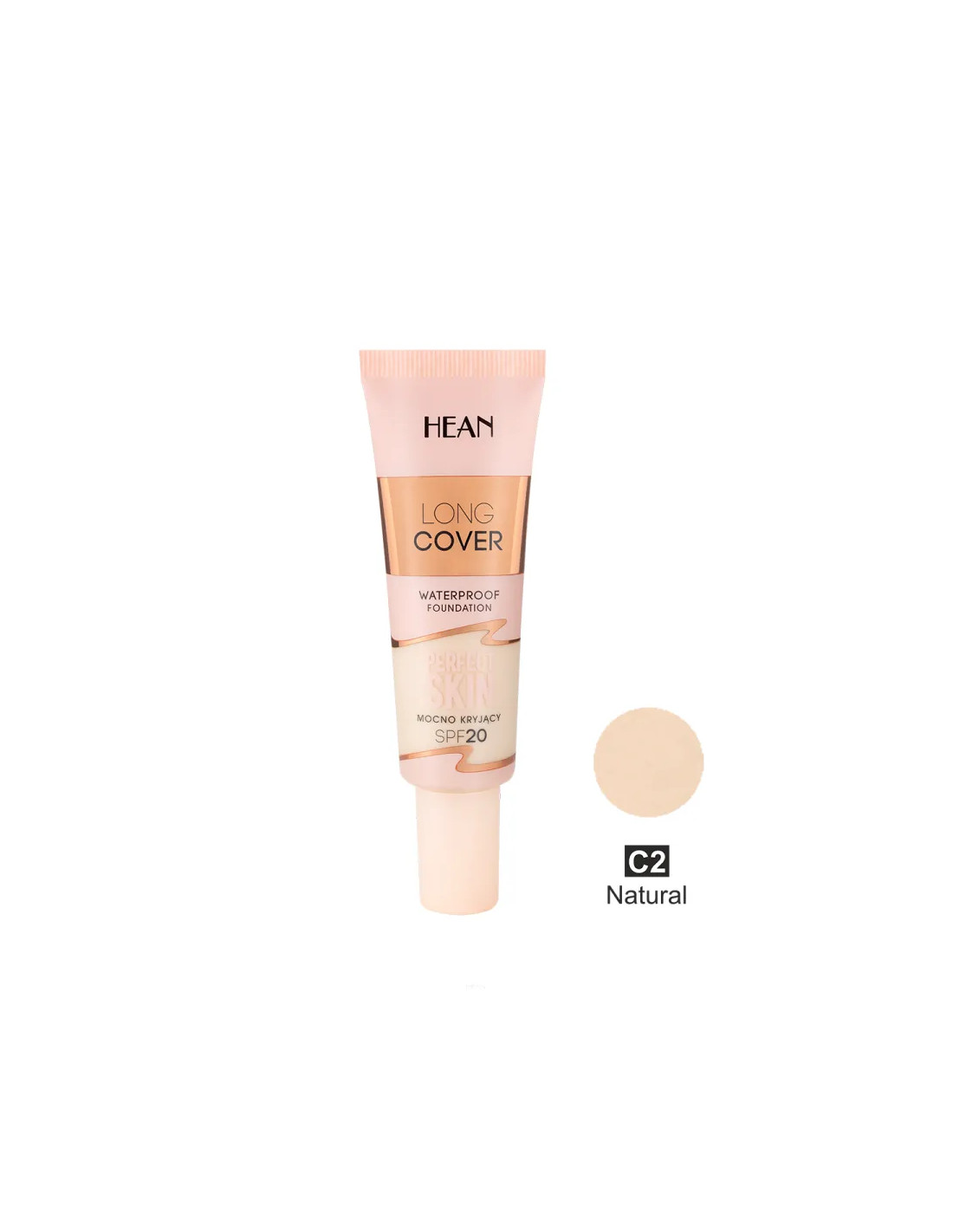 Hean fond de teint long cover perfect skin spf20 C02