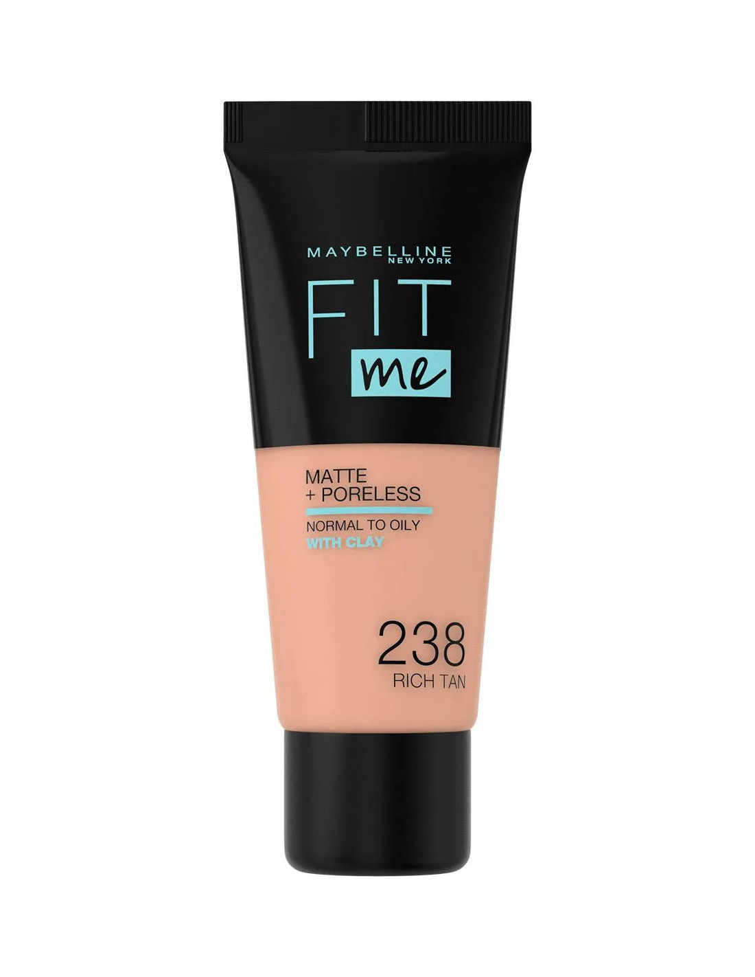 Maybelline Fit me fond de teint matte 238 rich tan peau normales mixtes grasses