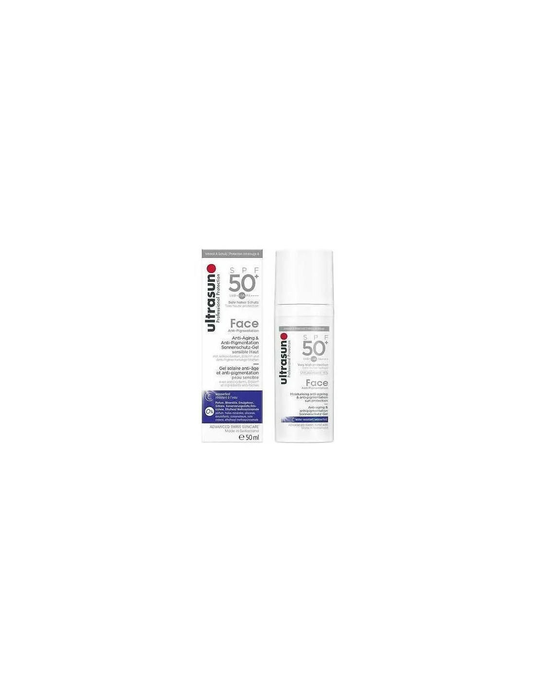 Ultrasun Face écran solaire anti-âge & anti pigmentation SPF50