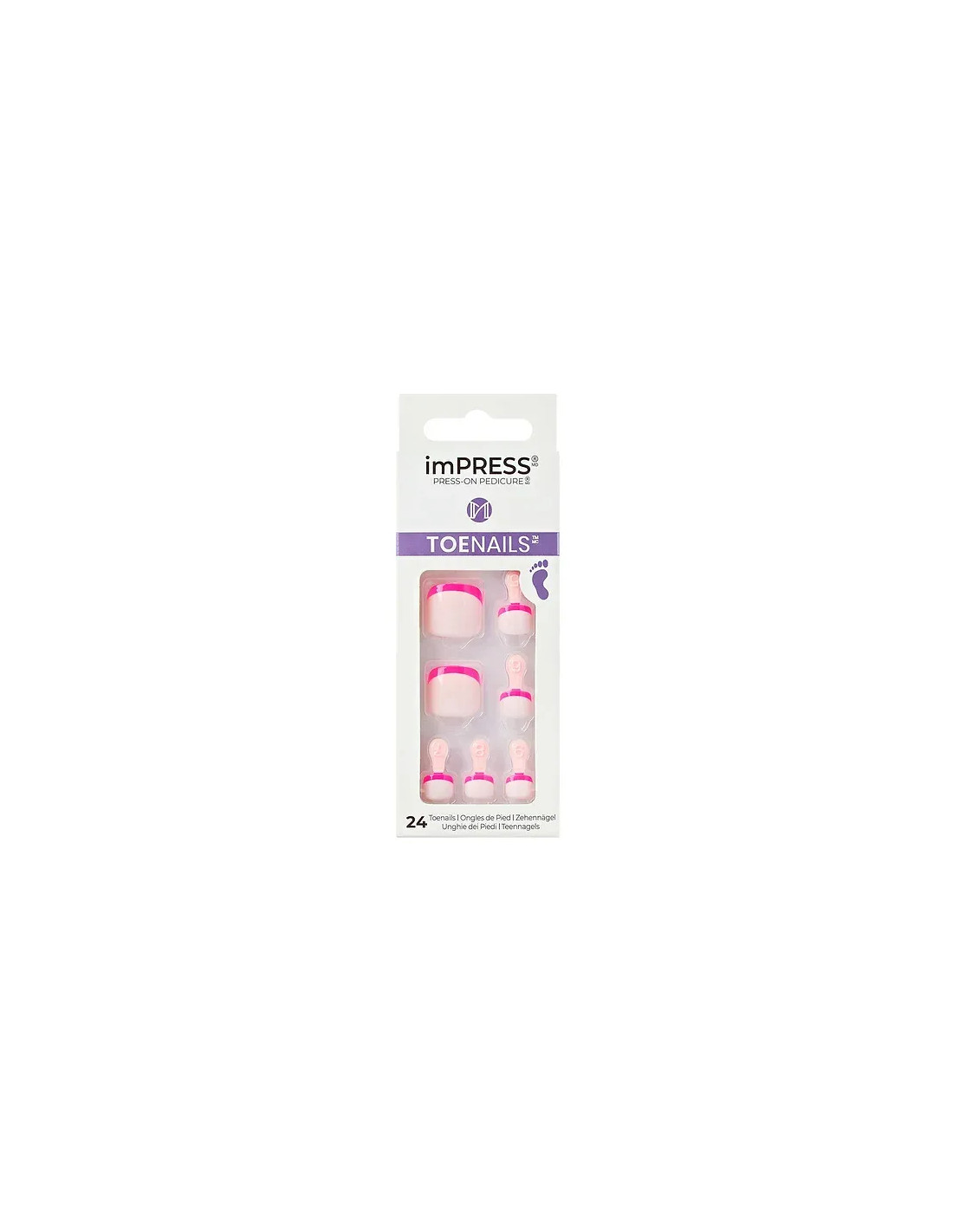 Faux ongles impress Press-on Pedicure Nails IMT22X Enjoy Today kiss new york