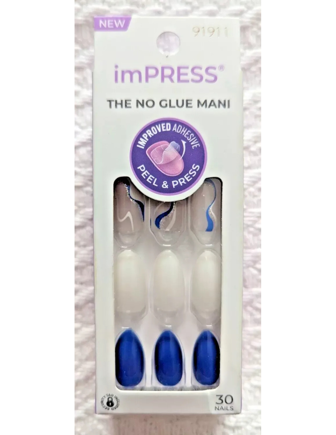 Faux ongles impress press-on manicure IMM46C Free Soul kiss new york