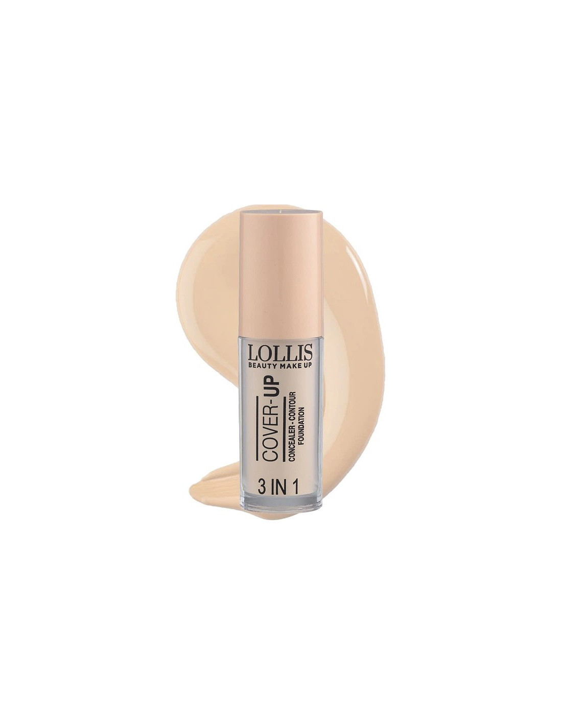 Lollis Cover Up 3 In 1 Concealer Contour Foundation 03