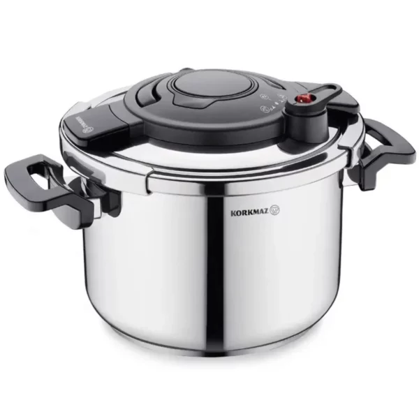 COCOTTE KORKMAZ 10L ALESSA PRESSURE A173-02 Inox