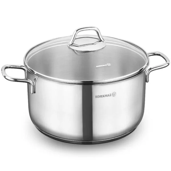 Faitout KORKMAZ Perla 24Cm A1657 Inox