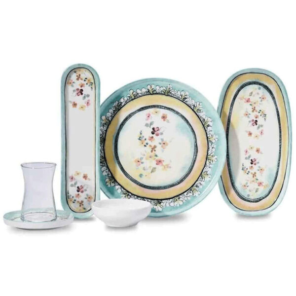 Service Petit Déjeuner KORKMAZ Luna 25 Pièces A8687-1