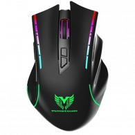 Souris Gamer Sans Fil Star Wave GM1051 Rétroéclairage Rainbow