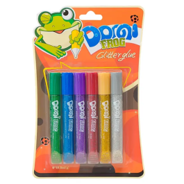 Colle à paillettes PASCO Glitter Glue Domi Frog Assortis