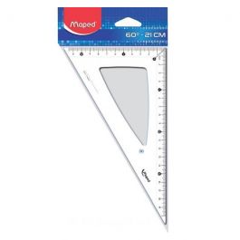 graduée MAPED 21cm 60° 146122 Plastique Transparent