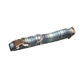 Collier Cuir Edinburgh Pour Chiens 20-30x10