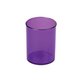 Pot à Stylo Rond Polystyrène FAIBO 205-58 Transparent