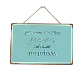Tableau De Décoration Pour Chambre Bébé Garçon 28.5 X 20