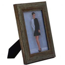 Cadre Photo Rectangulaire À poser 22x28cm Argent