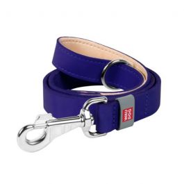 Laisse WAU DOG Cuir Classic 14mm Pour Chien