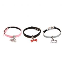 Collier Charm Pour Chien 1 x 30 cm Assortis