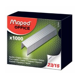Agrafes MAPED en fil métallique galvanisé 1000 pièces