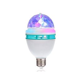 Ampoule Tournante Disco Led RGB 220V 3W LED-E27