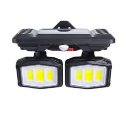 Applique Murale Solaire 2 Lampe COB 28 W Rechargeable