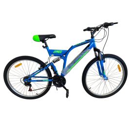Bicyclette VTT PRADO Sniper 18 Vitesse 26'' Cadre D New ciel