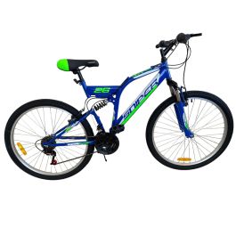Bicyclette VTT PRADO Sniper 18 Vitesse 26'' Cadre D New