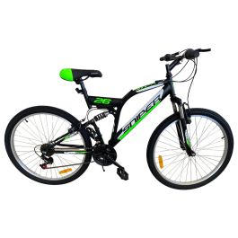 Bicyclette VTT PRADO Sniper 18 Vitesse 26'' Cadre D New Mat