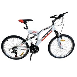 Bicyclette VTT PRADO Sniper Cadre D New 18 Vitesse 24''