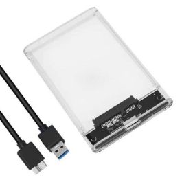 Boitier Pour Disque Dur Externe 2.5'' USB 3.0 Transparent